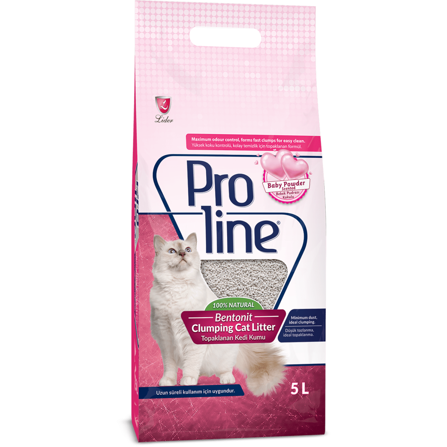 PROLINE (Пролайн) Baby Powder бентонітовий наповнювач для котів