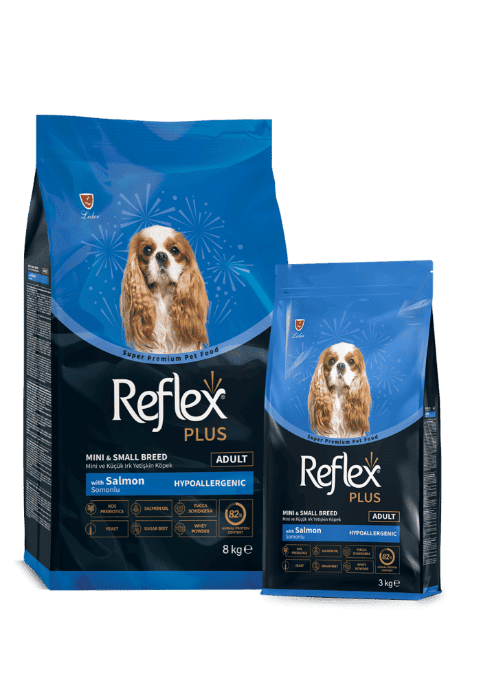 Reflex Plus Mini & Small Breed сухий корм для собак малих порід з лососем