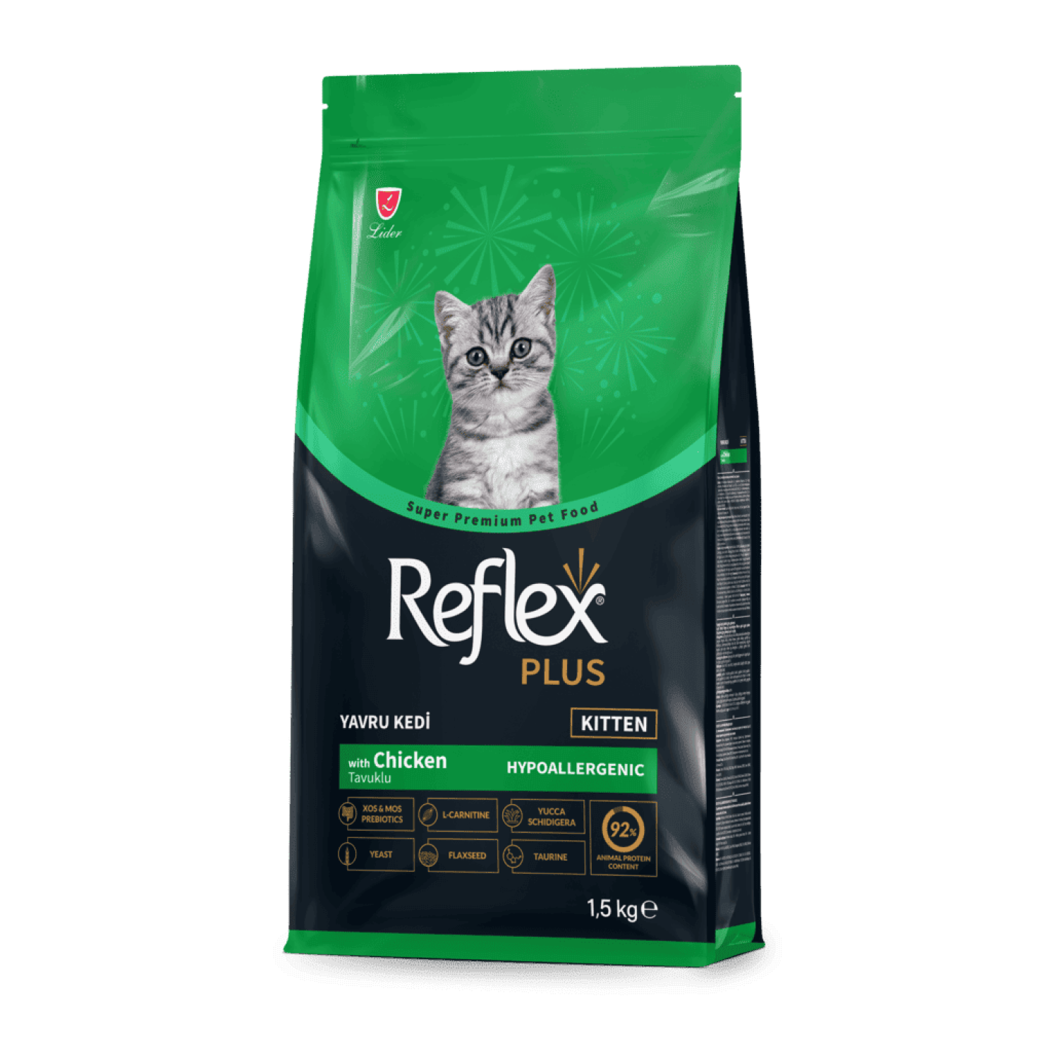 Reflex Plus Kitten повноцінний та збалансований сухий корм для кошенят з куркою
