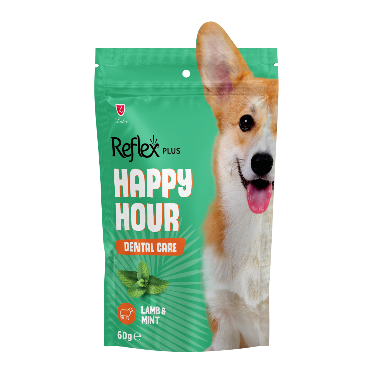 Reflex Plus Happy Hour ласощі для собак з ягням та м’ятою, дентал