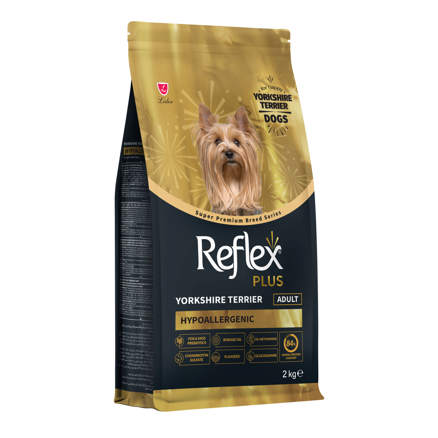 Reflex Plus Yorkshire Terrier Adult сухий корм для собак породи йоркширський тер’єр