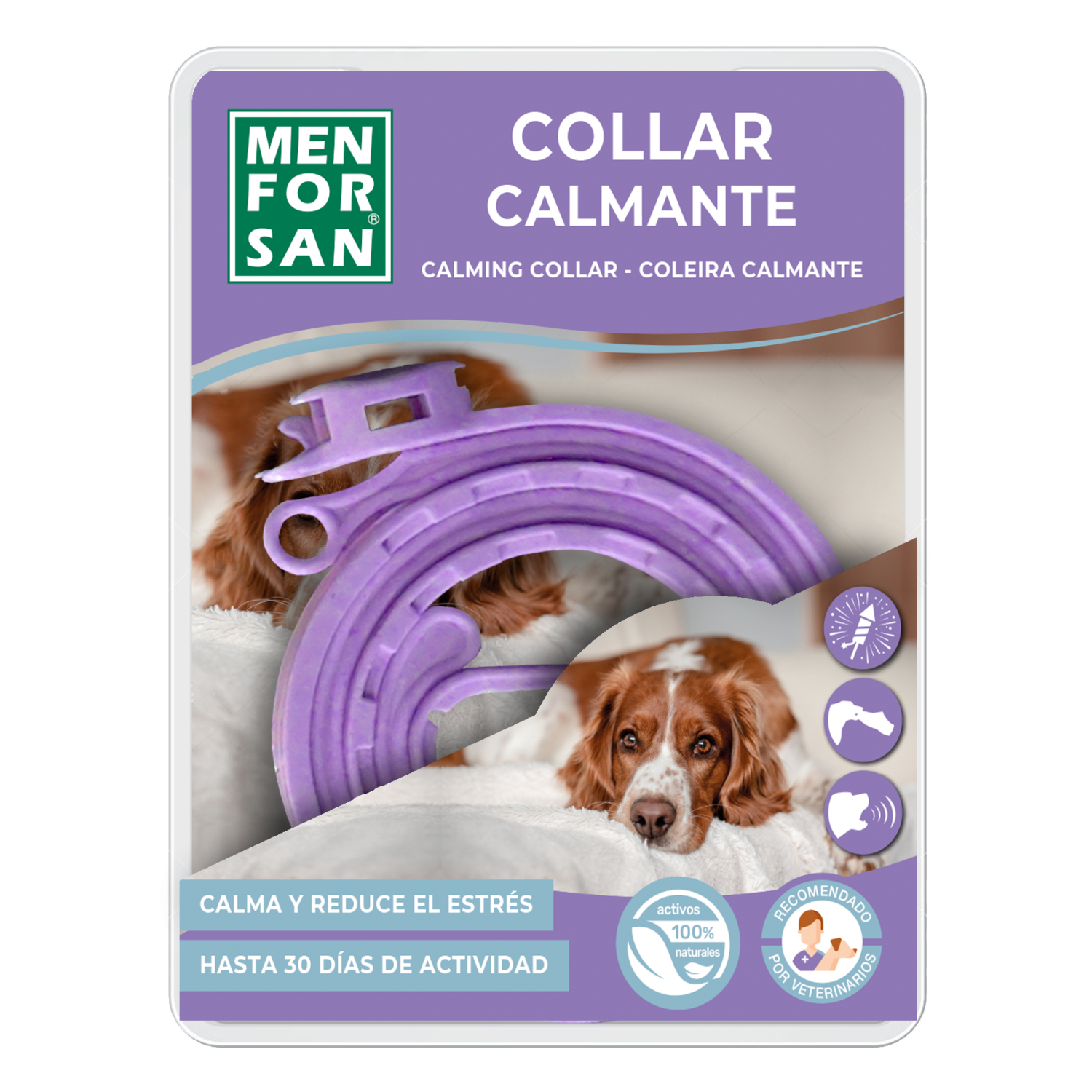 MENFORSAN ANTI STRESS CALMING COLLAR заспокійливий нашийник для собак