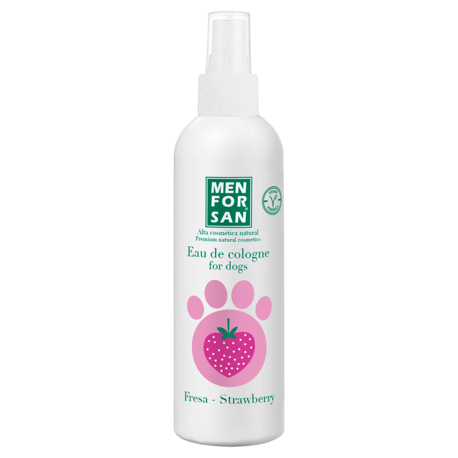 MENFORSAN EAU DE COLOGNE FOR DOGS STRAWBERRY одеколон для собак з ароматом полуниці