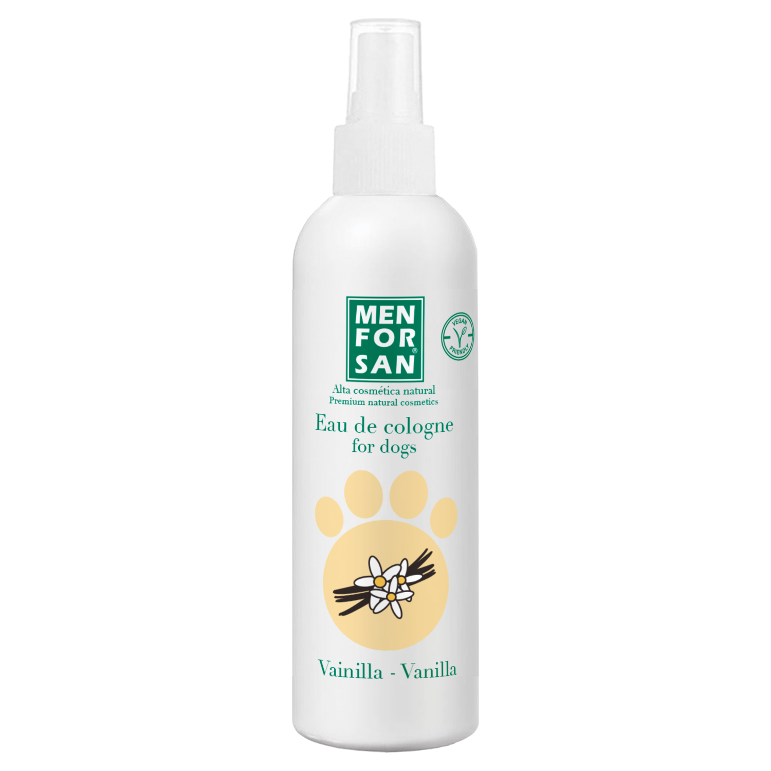 MENFORSAN EAU DE COLOGNE FOR DOGS VANILLA одеколон для собак з ароматом ванілі