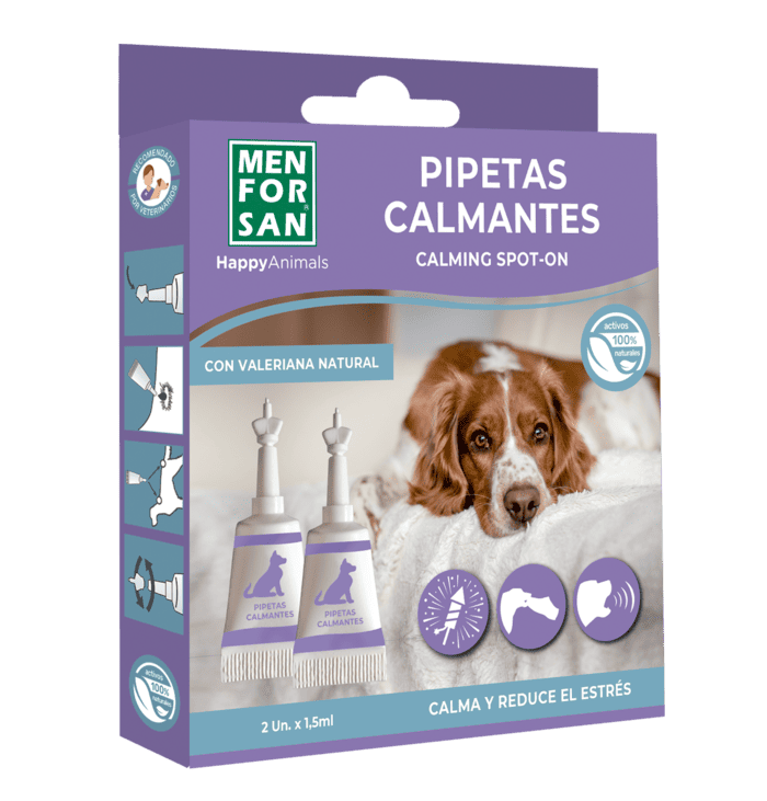 MENFORSAN CALMING SPOT-ON заспокійливі краплі СПОТ-ОН для собак (2піпетки)
