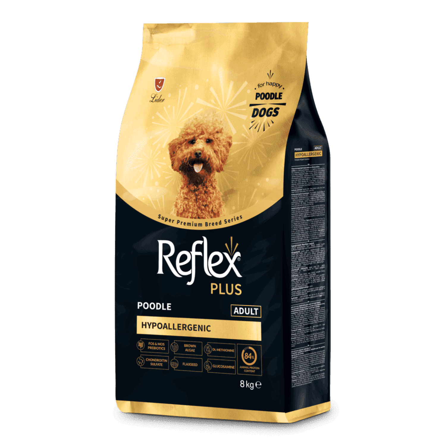 Reflex Plus Poodle Adult сухий корм для собак породи пудель