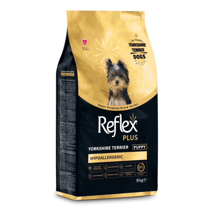 Reflex Plus Yorkshire Terrier Puppy сухий корм для цуценят йоркширського тер’єра від 2 до 10 місяців