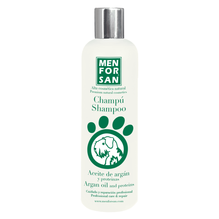 MENFORSAN SILK PROTEIN AND ARGAN OIL шампунь для собак з протеїном і аргановою олією