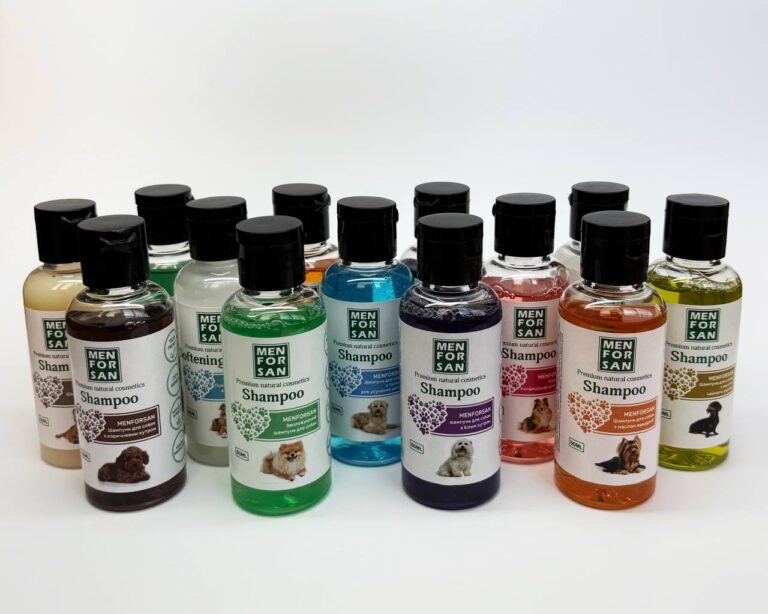 MENFORSAN SILK PROTEIN AND ARGAN OIL шампунь для собак з протеїном і аргановою олією