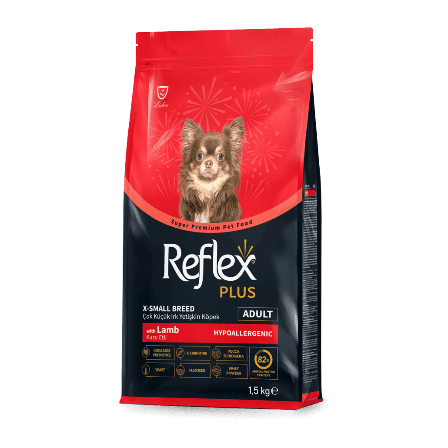 Reflex Plus X-Small Breed Adult сухий корм для собак мініатюрних порід з ягням