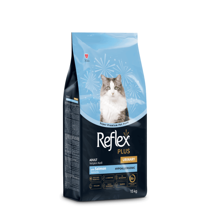 Reflex Plus Urinary Adult повноцінний та збалансований сухий корм для котів з лососем